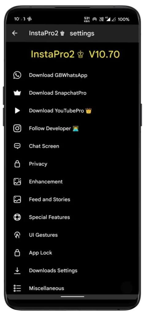 Insta pro APK Download v11.50